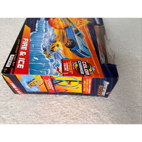 Adventure Force Fire and Ice Color Change Track Set 2 Cars - Picture 5 of 9